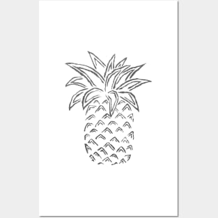 Pineapple Posters and Art